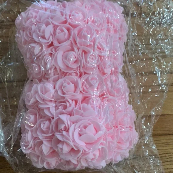 Chatoyer fleur pink rose bear - Picture 5 of 7